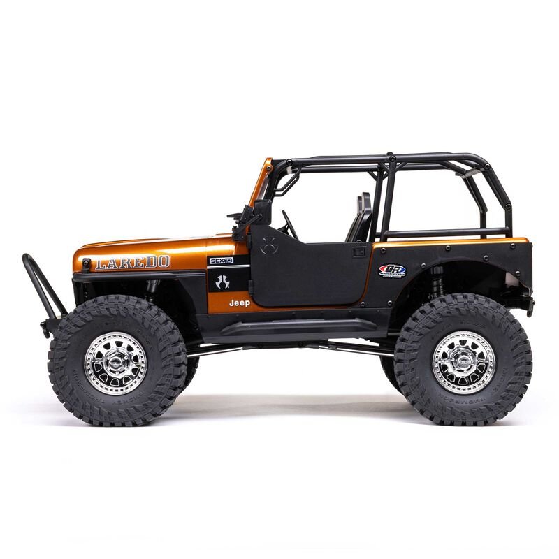 1/10 SCX10 III Jeep CJ-7 4X4 RTR Brushed Rock Crawler, Copper - Image 11