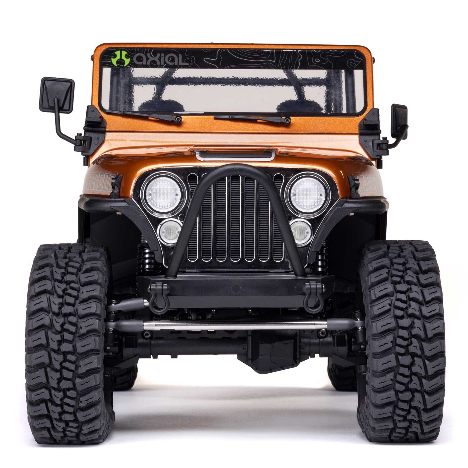 1/10 SCX10 III Jeep CJ-7 4X4 RTR Brushed Rock Crawler, Copper - Image 19