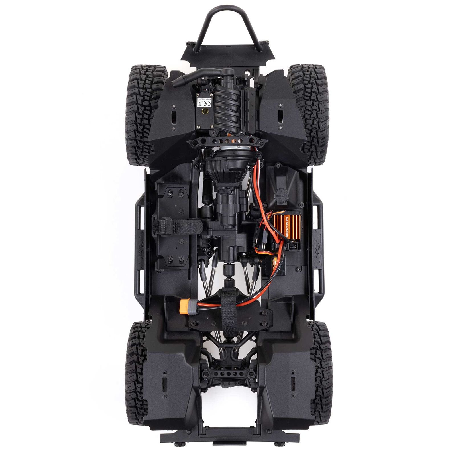 1/10 SCX10 III Jeep CJ-7 4X4 RTR Brushed Rock Crawler, Copper - Image 12