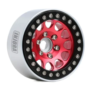 Alternative view of INJORA 4PCS 1.9" Aluminum Alloy Beadlock Wheel Rims for 1/10 RC Crawler (YQW-01RD)