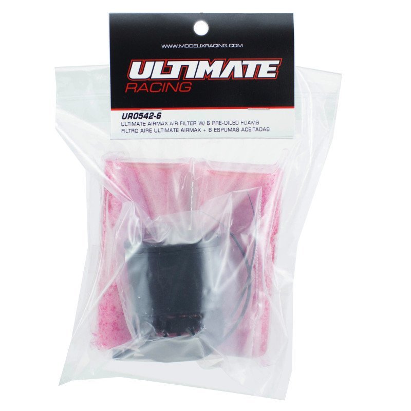ULTIMATE AIRMAX AIR FILTER W/ 6 PRE-OILED FILTER FOAMS - Image 4