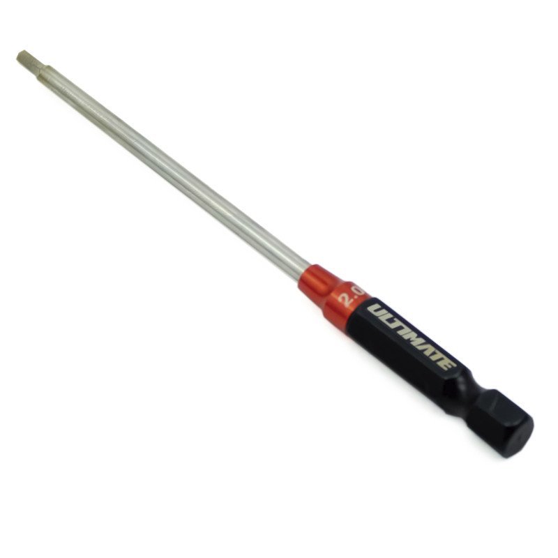 POWER TOOL HEX TIP w/ ID COLLAR 2.0 x 98mm