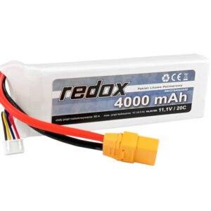 Redox 4000 mAh 11,1V 20C XT90 - LiPo pack