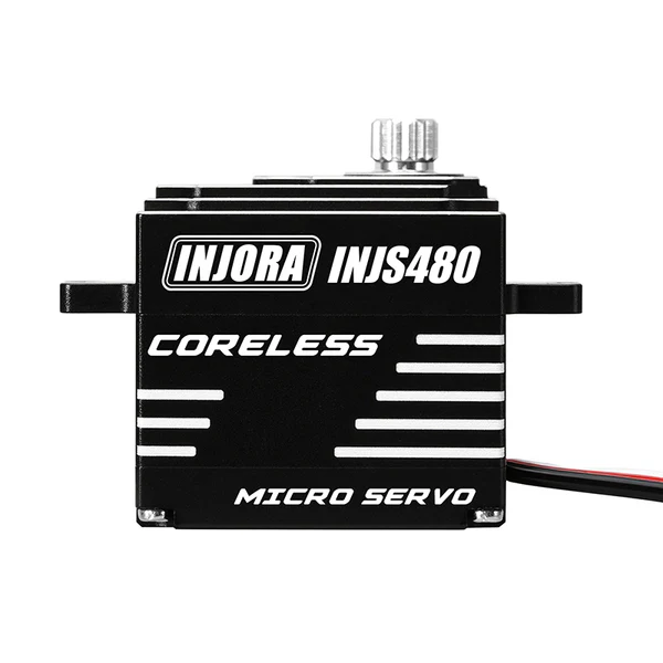 INJORA INJS480 Coreless Micro Servo with Mount & Horn for 1/24 Axial SCX24 - Image 5