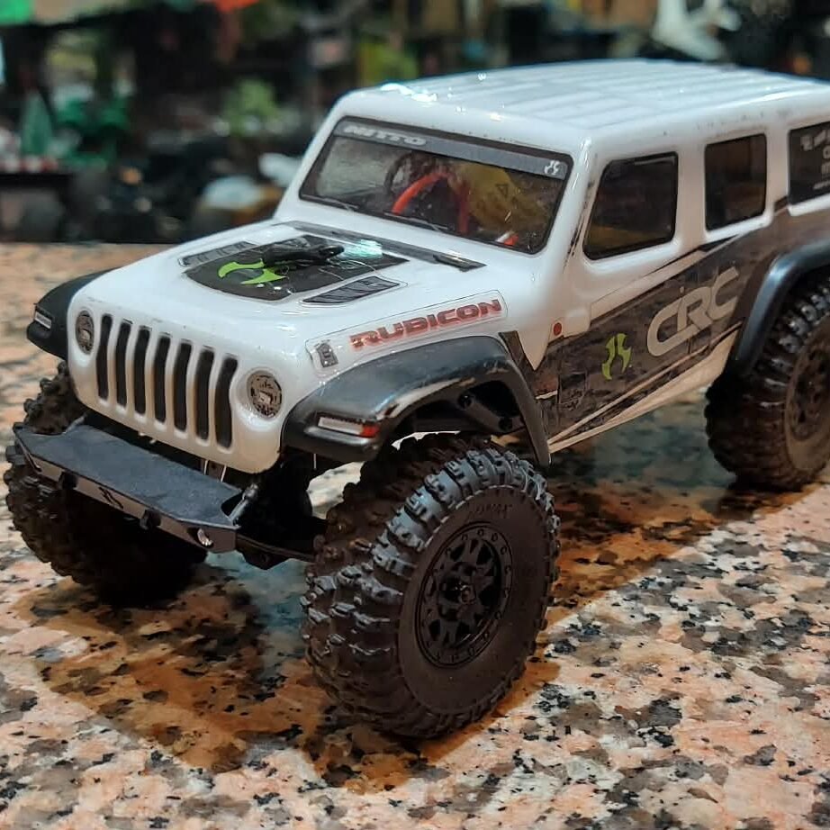1/24 SCX24 2019 Jeep Wrangler JLU CRC 4WD Rock Crawler Brushed RTR (Como-novo)