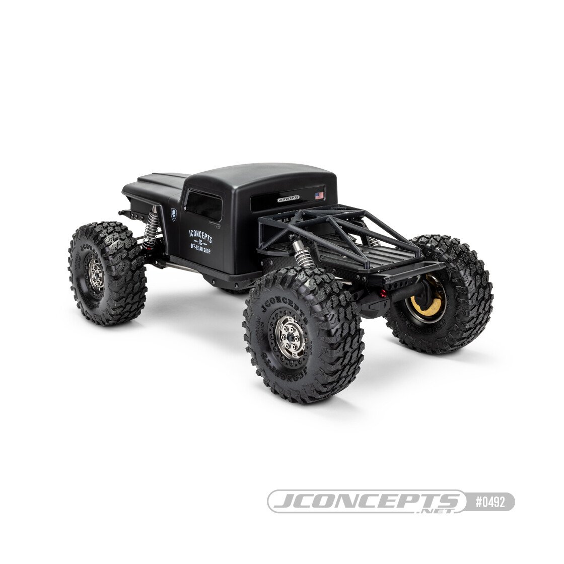 JConcepts JCI Anvil, cab only body (Fits - Traxxas TRX-4 Sport, Enduro, Axial, Vanquish 12.3" wheelbase) - Image 2