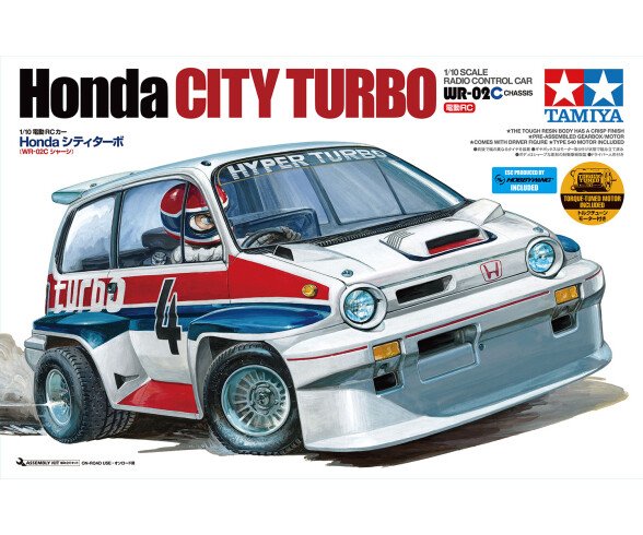 1:10 RC Honda City Turbo (WR-02C) - Image 2