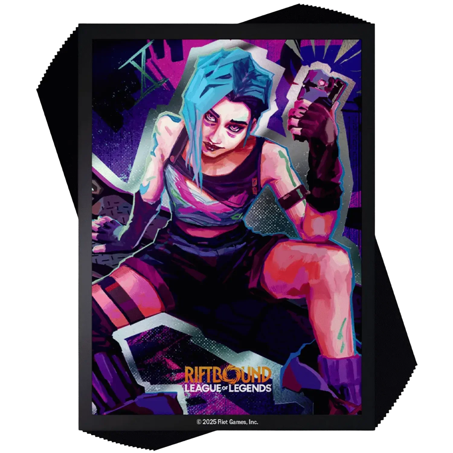 Riftbound LOL TCG Set One: Origins Jinx Art Sleeves