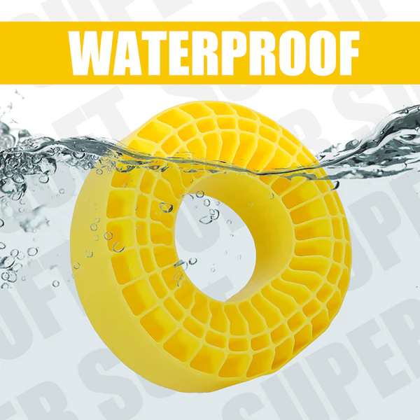 INJORA Silicone Rubber Inserts for 1.9" 118-122mm(4.75" OD) Tires (1906) 4pcs Yellow (Super Soft) - Image 5