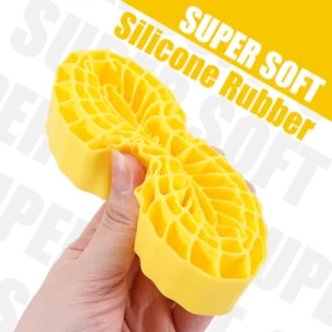 Alternative view of INJORA Silicone Rubber Inserts for 1.9" 118-122mm(4.75" OD) Tires (1906) 4pcs Yellow (Super Soft)