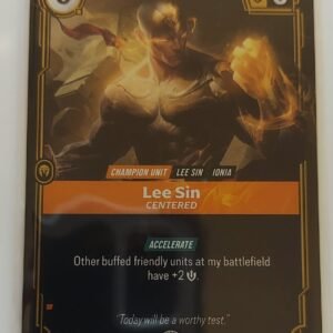 Alternative view of Lee Sin, Centered Origins: Promos (Near-mint)