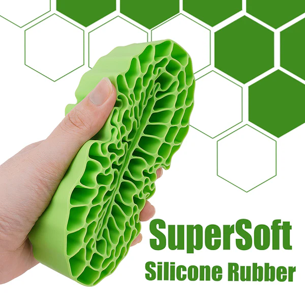 INJORA 4pcs Silicone Rubber Inserts for 132-134mm(5.25" OD) 2.2" Tires (Green) - Image 2