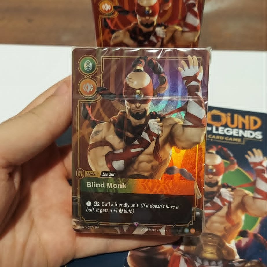 Origins: "Lee Sin" Champion Deck (No Booster Included)