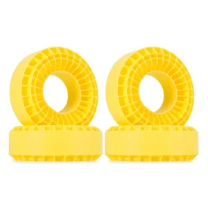 INJORA Silicone Rubber Inserts for 1.9" 118-122mm(4.75" OD) Tires (1906) 4pcs Yellow (Super Soft)