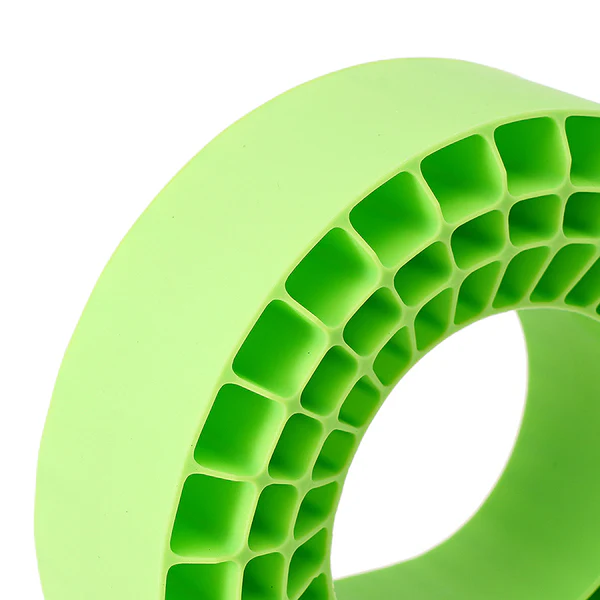 INJORA 4pcs Silicone Rubber Inserts for 132-134mm(5.25" OD) 2.2" Tires (Green) - Image 3