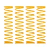 INJORA 4pcs 60*15mm Metal Shock Absorber Springs For 1/10 RC Crawler (Yellow)