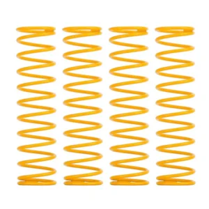 INJORA 4pcs 60*15mm Metal Shock Absorber Springs For 1/10 RC Crawler (Yellow)
