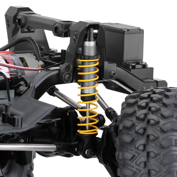 INJORA 4pcs 60*15mm Metal Shock Absorber Springs for 1/10 RC Crawler (Red) - Image 3