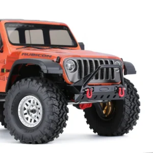 Alternative view of INJORA Black Metal Front Bumper with Lights (YQB-F36)