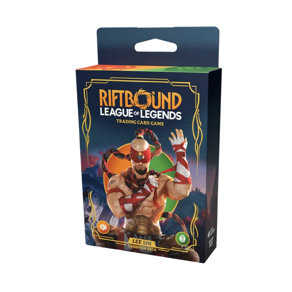 Riftbound LOL TCG Set One: Origins Champion Deck Lee Sin