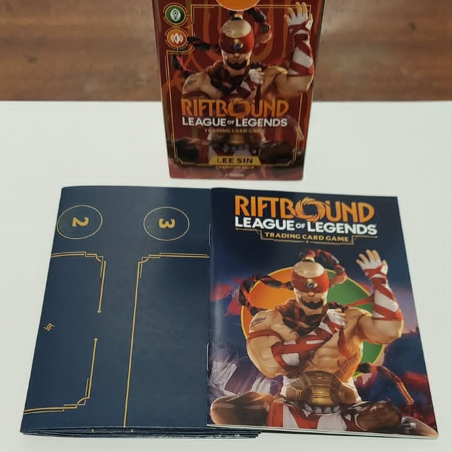 Origins: "Lee Sin" Champion Deck (No Booster Included) - Image 3