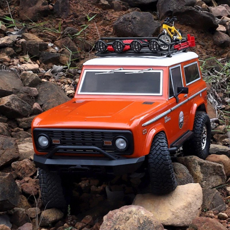 ROCK CRUISER V3FD 4x4 RTR 1:10 WATERPROOF TRAIL CRAWLER ORANGE RGT136100 V3FD - Image 2