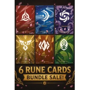 Nexus Night Promos Rune Cards Bundle Set (Near-mint)