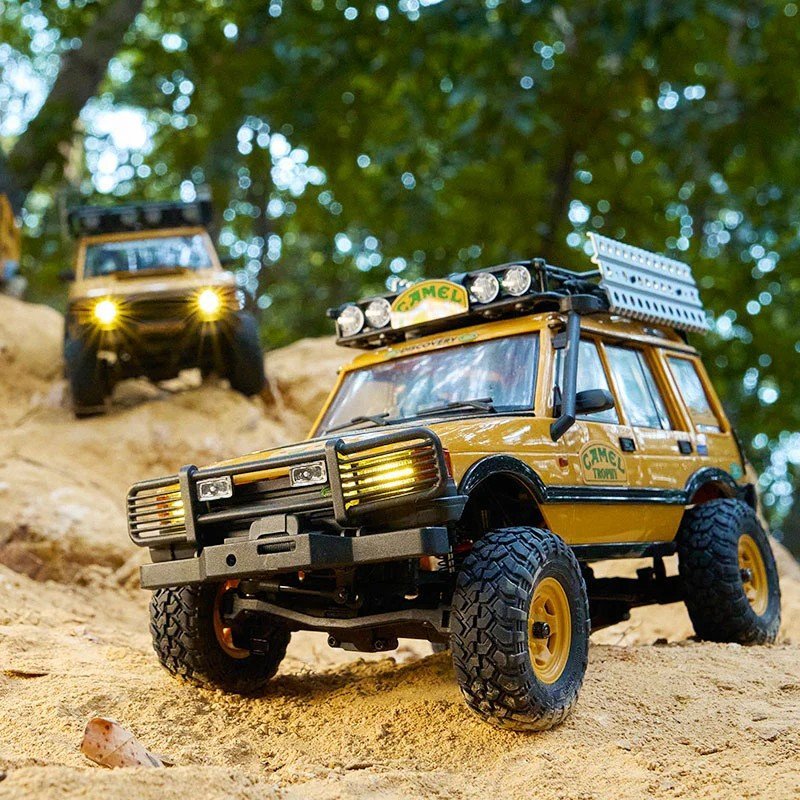 FMS 1:24 LAND ROVER DISCOVERY FIRST-GENERATION RTR YELLOW - Image 5