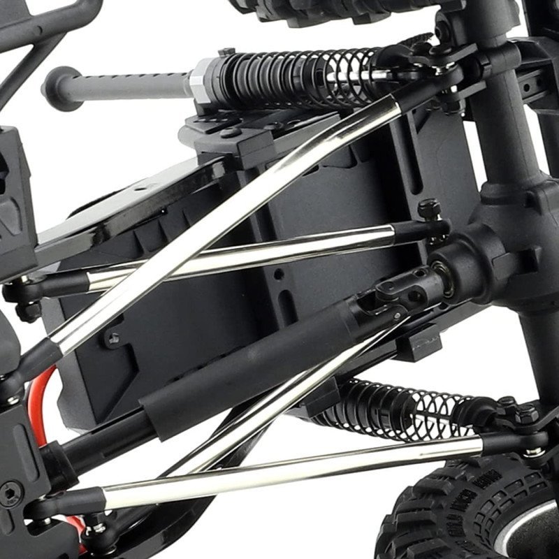 ROCK CRUISER 4WD RTR 1:10 WATERPROOF CRAWLER RED RGT86100-R V2 - Image 4