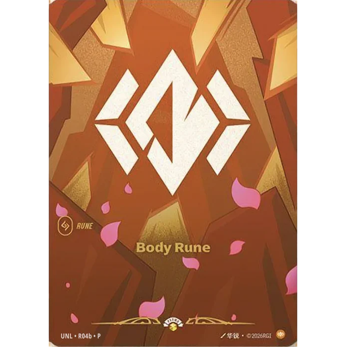 Body Rune (UNL-R04b)
Nexus Night Promos (Near-mint)