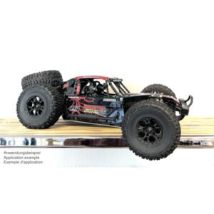 Alternative view of 1:10 Universal Offroad Wheel Set black (2)