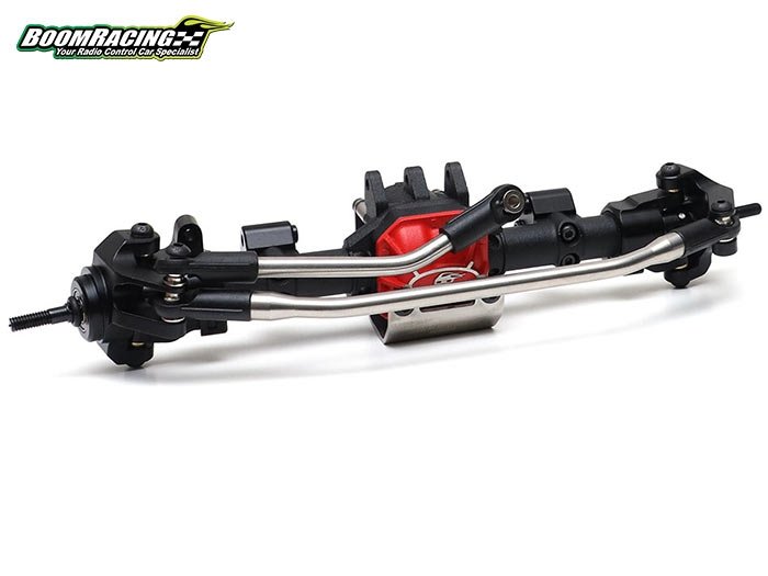 Boom Racing AR44 Stainless Steel Wide Angle Steering Link Set for Axle Mounted Servo for Axial SCX10 II - Image 2