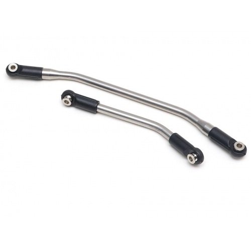 Boom Racing AR44 Stainless Steel Wide Angle Steering Link Set for Axle Mounted Servo for Axial SCX10 II