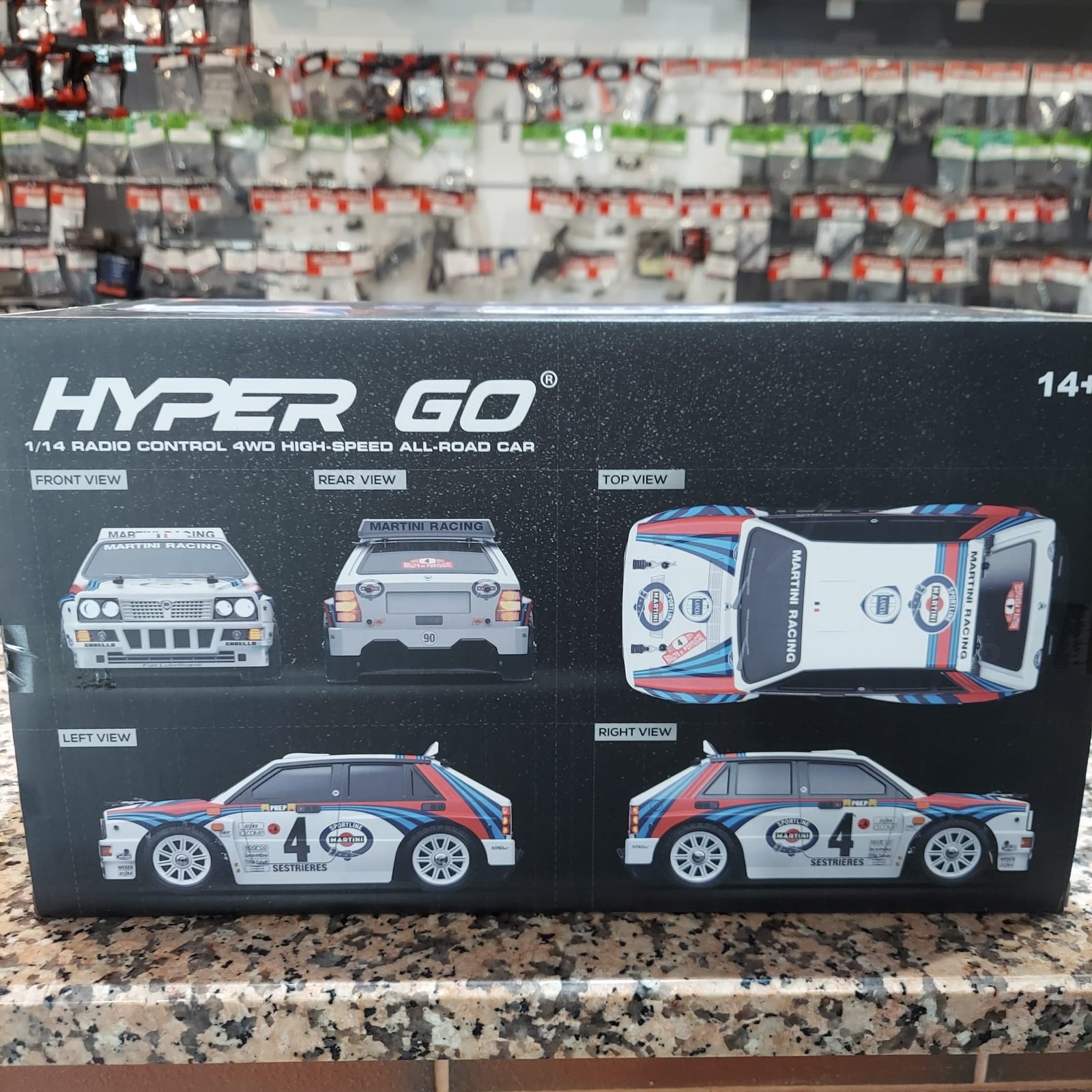 MJX Hyper GO 14302 1/14 Lancia Delta Rally 4WD RTR - Image 8