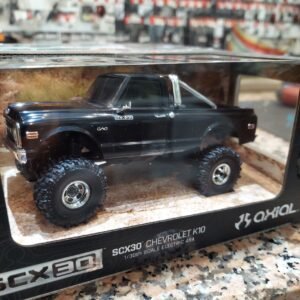 Axial 1/30 SCX30 Chevrolet K10 4X4 RTR Brushed Rock Crawler (Battery & Charger Included), Black - Image 5