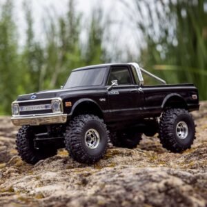 Axial 1/30 SCX30 Chevrolet K10 4X4 RTR Brushed Rock Crawler (Battery & Charger Included), Black - Image 3