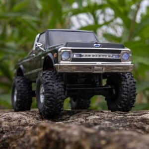 Axial 1/30 SCX30 Chevrolet K10 4X4 RTR Brushed Rock Crawler (Battery & Charger Included), Black