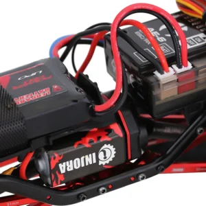 INJORA 050 Brushed Motor for 1/24 Axial SCX24, 66T Motor II (with Mount Plate) - Image 3