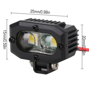 INJORA Bright LED Lights Headlight Spotlight "4 Rectangular Lights" - Image 5