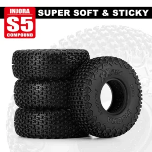 INJORA 0.7" 40*14mm XHX Pin Tires for 1/30 SCX30 (T7021) (4) - Image 8