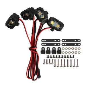 Alternative view of INJORA Bright LED Lights Headlight Spotlight "4 Rectangular Lights"