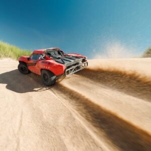 ARRMA 1/10 FURY 2WD RTR Brushed Short Course Truck (Battery & Charger Included), Red - Image 3