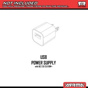 ARRMA 1/10 FURY 2WD RTR Brushed Short Course Truck (Battery & Charger Included), Red - Image 8