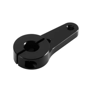 Alternative view of INJORA Metal 25T Tooth Steering Servo Arm for 1/10 RC Model Car (Black)