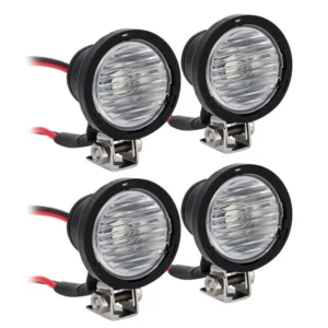 INJORA LED Headlights Spotlight "4 Round Lights"