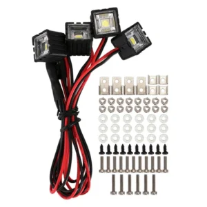 Alternative view of INJORA LED Headlights Spotlight "4 Square Lights"