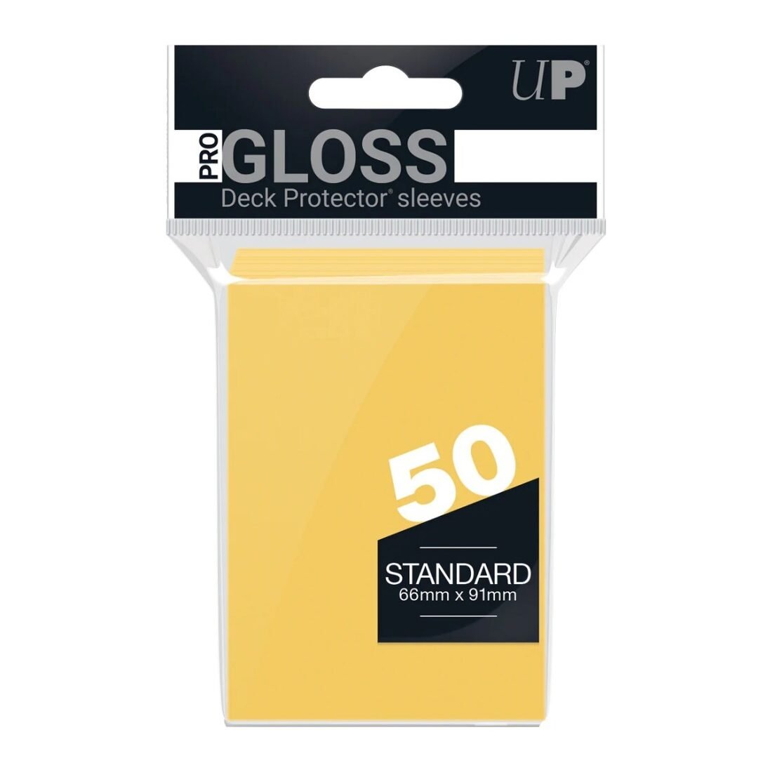 Ultra Pro Solid Sleeves Standard (50) Yellow