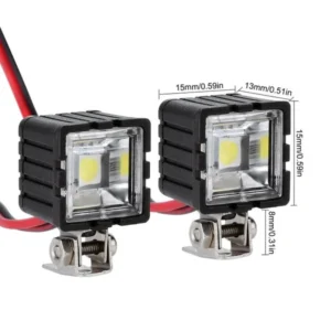 INJORA LED Headlights Spotlight "2 Square Lights"
