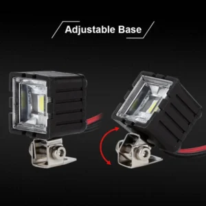INJORA LED Headlights Spotlight "2 Square Lights" - Image 6