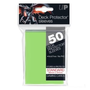 Ultra Pro Solid Sleeves Standard (50) Lime Green